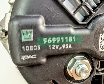 ALTERNADOR DE CORRIENTE AVEO 2009/11. GM ORIGINAL 96991181