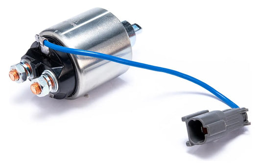 SOLENOIDE PARA MARCHA HITACHI NISSAN 200SX 310 MICRA PULSAR SAKURA SENTRA STANZA TSUBAME TSURU X-TRAIL KIA SEPHIAN SPECTRA SPORTAGE SEPHIA ( CON ARNES ) ( 2114-T7208 )