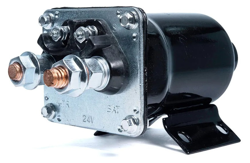 SOLENOIDE PARA MARCHA DELCO SERIES 40MT 50MT 24 VOLTS DINA REFORZADO ( TIPO NUEVO CUADRADO ) ( 1115556 )