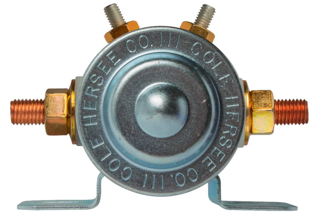 SOLENOIDE CORRIENTE CONTINUA COLE HERSEE 4 BORNES 12 VOLTS USA
