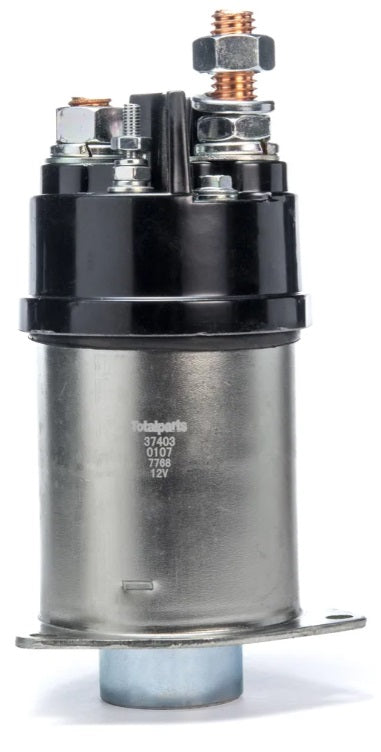 SOLENOIDE PARA MARCHA DELCO SERIE 37MT 12 VOLTS ( 2 BORNES 1/2 1 PERFORADO 2 TORNILLOS 10/32 ) ( 1115618 )