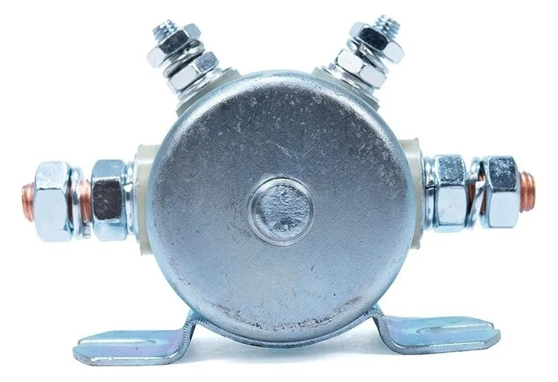 SOLENOIDE DE CORRIENTE CONTINUA 12 VOLTS 80 / 100 AMPS ( USO CORRIENTE CONTINUA ACCESORIOS LUCES ENFRIAMIENTO BOCINAS ) ( NO SISTEMA DE ARRANQUE )